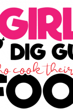 girls dig guys who cook their own food, bbq grilling free svg file
