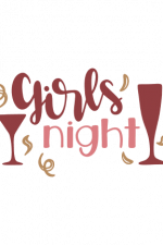 Girls Night, Wine Party Free Svg File