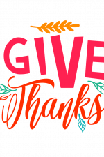 Give Thanks Free Svg File