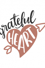 Grateful Heart, Heart With Arrow Free Svg File