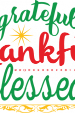 grateful thankful blessed, thanksgiving day free svg file