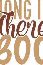 hang in there boo, halloween free svg file