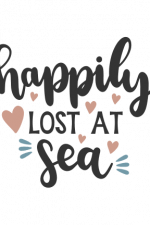 Happily Lost At Sea, Hearts Free Svg File