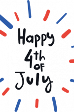 happy 4th of july sign, USA, independence day free svg file