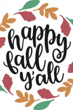 happy fall y'all, hello autumn,
falling free svg file