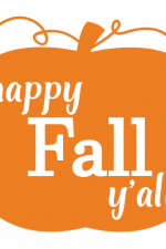 Happy Fall Y'all, Pumpkin Free Svg File