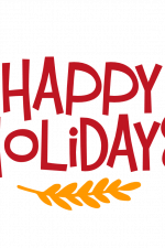 Happy Holidays, Christmas Free Svg File