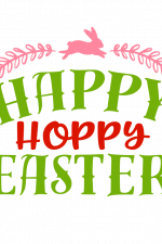 Happy Hoppy Easter, Holiday Free Svg File