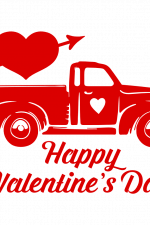 Happy Valentine's Day, Love Free Svg File