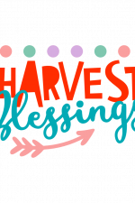 Harvest Blessings Free Svg File