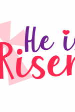 He Is Risen, Easter, Religious Free Svg File