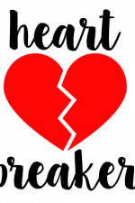 Heart Breaker, Broken Heart Free Svg File