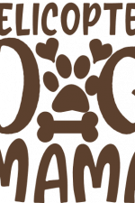helicopter dog mama, pet lover free svg file