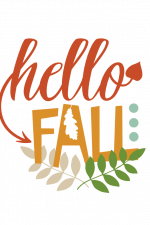 Hello Fall Free Svg File