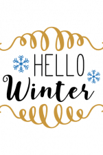 Hello Winter, Christmas Season Free Svg File
