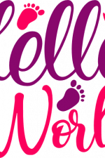hello world, new born baby free svg file
