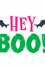 Hey Boo Free Svg File
