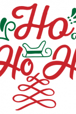 Ho Ho Ho, Christmas Free Svg File