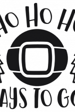 Ho Ho Ho Days To Go Free Svg File
