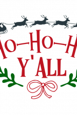 Ho Ho Ho Y'all Free Svg File