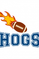 Hogs, Football Ball Free Svg File