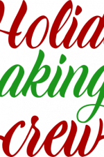 holiday baking crew, christmas free svg file