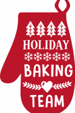 holiday baking team glove, christmas free svg file