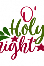Holy Night, Christmas Free Svg File