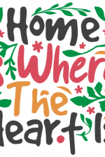 Home Is Where The Heart Is, Family Free Svg File