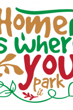 Home Is Where You Park It, Funny Camping Free Svg File