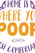 home is where you poop most comfortably, bathroom free svg file