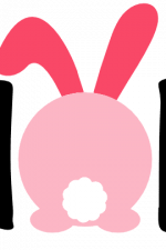 Hop, Easter Bunny Free Svg File
