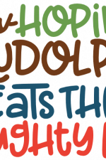 Hoping Rudolph Free Svg File