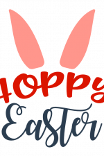 Hoppy Easter, Bunny Free Svg File