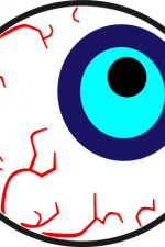 horror eyeball, halloween free svg file