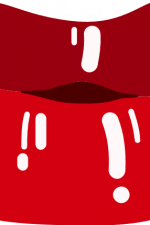 hot lips, girly free svg file clipart image