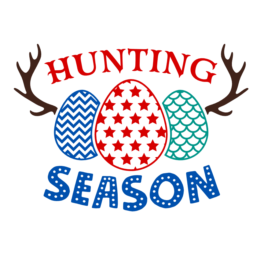 hunting-season-easter-free-svg-file-SvgHeart.Com