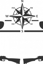 hunting split text frame, hunter free svg file