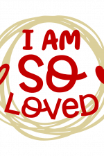 I Am So Loved, Baby Onesie Free Svg File