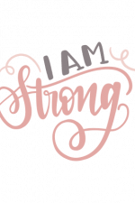 I Am Strong, Self Confident Svg