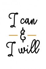 I Can And I Will Free Svg File