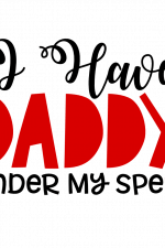 I Have Daddy Under My Spell, Halloween Free Svg File