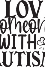 i love someone with autism, awareness free svg file