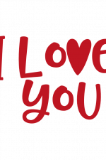 I Love You, Valentine's Day Free Svg File