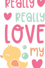 i really really really love my daddy, father's day free svg file