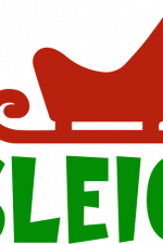 i sleigh, christmas free svg file