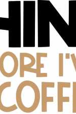 i think therefore i've had coffee, coffee lover free svg file