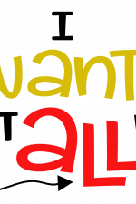 I Want It All, Shopping Free Svg File