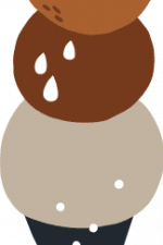 ice cream, baby boho design free svg file
