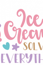 ice cream solves everything, funny
summer free svg file